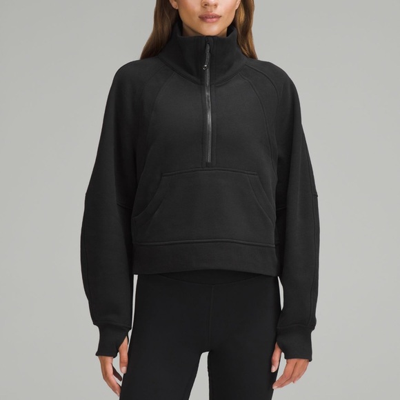 Lululemon Scuba Funnel Neck Half Zip - Picture 1 of 5